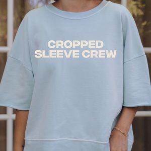 COPY - Daily Drills Crop Sleeve Crew!